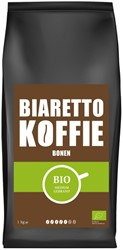 KOFFIE BIARETTO BONEN REGULAR BIOLOGISCH 1000 GRAM