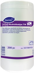 DESINFECTIEDOEKJES SUMA O.B.V. ALCOHOL TW 200 STUKS