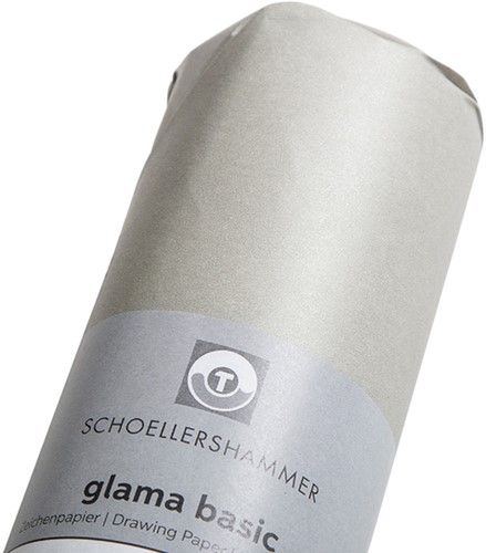 TEKENPAPIER SCHOELLERSHAMMER GLAMA BASIC 33CMX20M 60GR TRANSPARANT-1