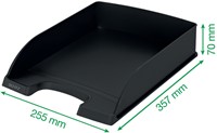 BRIEVENBAK LEITZ RECYCLE A4 ZWART-2