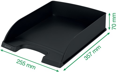 BRIEVENBAK LEITZ RECYCLE A4 ZWART-2