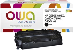 TONERCARTRIDGE OWA ALTERNATIEF TBV HP CE505X ZWART