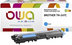 TONER OWA ALTERNATIEF TBV BROTHER TN-247C BLAUW