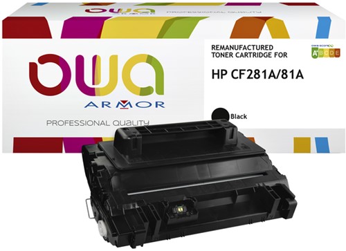 TONERCARTRIDGE OWA ALTERNATIEF TBV HP CF281A ZWART