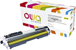 TONERCARTRIDGE OWA ALTERNATIEF TBV HP CE312A GEEL