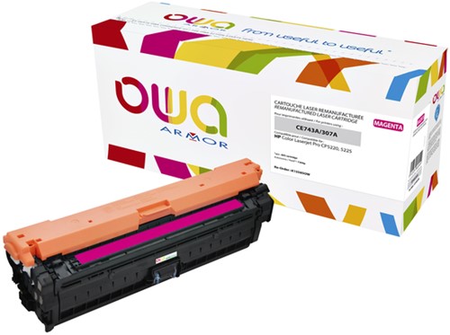 TONERCARTRIDGE OWA ALTERNATIEF TBV HP CE743A ROOD