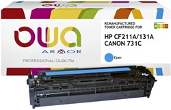 TONERCARTRIDGE OWA ALTERNATIEF TBV HP CF211A BLAUW