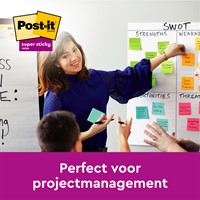 MEMOBLOK 3M POST-IT Z-NOTE R330 SUPER STICKY 76X76MM ASSORTI KLEUR 20 + 4 GRATIS-2