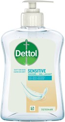 HANDZEEP DETTOL SENSITIVE ANTIBACTERIEËL 250ML