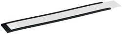 ETIKETHOUDER DURABLE MAGNETISCH 200X30MM ANTRACIET 50 STUKS