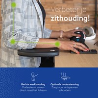 ARMSTEUN R-GO ERGONOMISCH ZWART-2