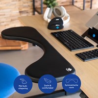 ARMSTEUN R-GO ERGONOMISCH ZWART-3