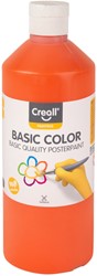 PLAKKAATVERF CREALL BASIC ORANJE 500ML