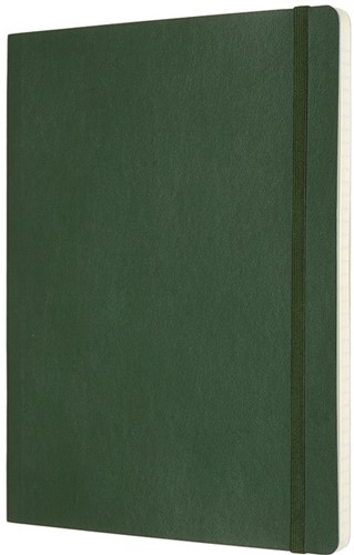 NOTITIEBOEK MOLESKINE XL 190X250MM LIJN SOFT COVER MYRTLE GREEN-2