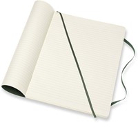 NOTITIEBOEK MOLESKINE XL 190X250MM LIJN SOFT COVER MYRTLE GREEN-3