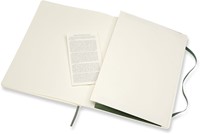NOTITIEBOEK MOLESKINE XL 190X250MM LIJN SOFT COVER MYRTLE GREEN-1