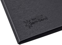KLEMBORDMAP RAPESCO GERM-SAVVY ANTIBACTERIEEL A4 ZWART-1