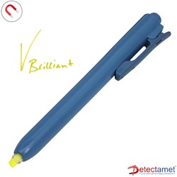 MARKEERSTIFT DETECTIE DETECTAMET INKLIKBAAR GEEL
