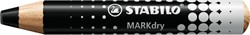 WHITEBOARDPOTLOOD STABILO MARKDRY 648/46 ZWART