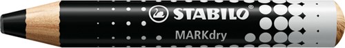 WHITEBOARDPOTLOOD STABILO MARKDRY 648/46 ZWART