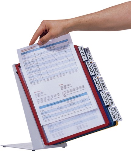 BUREAUSTANDAARD DURABLE VARIO MET 10-TASSEN A4 ASSORTI-2