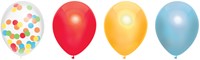 BALLONNEN HAZA OVER THE RAINBOW 30CM 6 STUKS ASSORTI