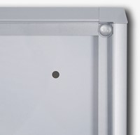 VITRINEBORD QUANTORE VOOR BINNEN 6X A4 ZILVER-2
