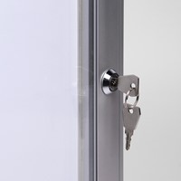 VITRINEBORD QUANTORE LUXE 6X A4 ZILVER-3