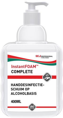HANDDESINFECTIE SCJ INSTANT FOAM COMPLETE 400ML