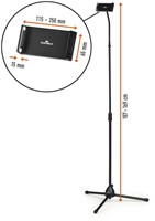TABLETHOUDER DURABLE TWIST VLOER-2