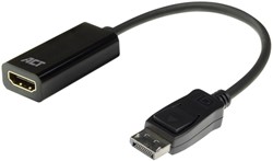 ADAPTER ACT DISPLAYPORT NAAR HDMI 4K 0.15 METER