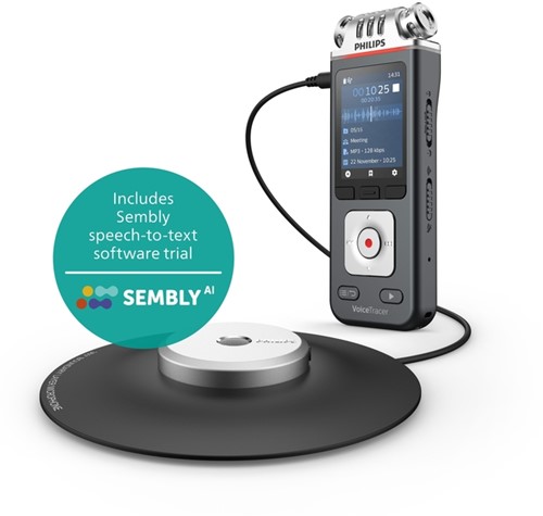 DIGITAL VOICE RECORDER PHILIPS DVT 8115 VOOR VERGADEREN
