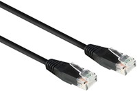 KABEL ACT CAT6 NETWORK KOPER 2 METER ZWART