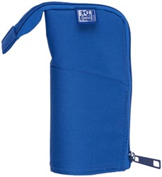 PENNENETUI OXFORD STAND-UP BLAUW