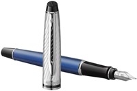 VULPEN WATERMAN EXPERT METALLIC BLUE CT FIJN-2