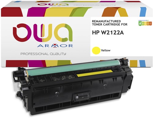 TONERCARTRIDGE OWA ALTERNATIEF TBV HP W2122A GEEL