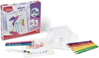 HOBBYSET MAPED CREATIV AQUA'ART EENHOORN 14-DELIG ASSORTI-2