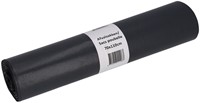AFVALZAK CLEANINQ 70X110CM LDPE RECYCLED T70 120L GRIJS ROL À 20 STUKS