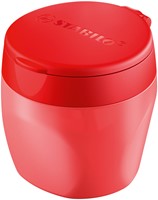 PUNTENSLIJPER STABILO 4849 WOODY 3 IN 1 ROOD