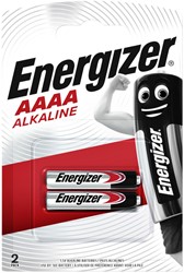 BATTERIJ ENERGIZER 2X AAAA ALKALINE