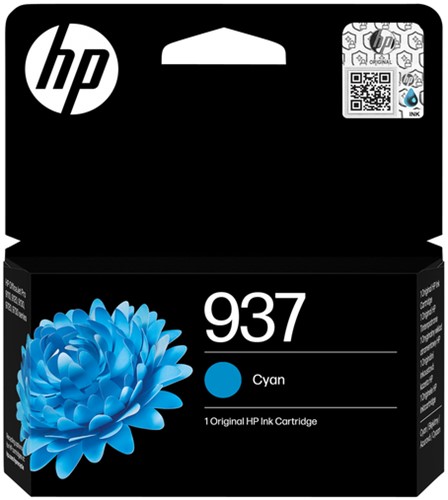 INKTCARTRIDGE HP 4S6W2NE 937 BLAUW
