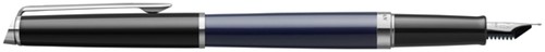 VULPEN WATERMAN HÉMISPHÈRE COLOUR BLOCKING BLACK EN BLUE CT FIJN-1