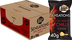 CHIPS LAY'S SENSATIONS THAI SWEET CHILLI ZAK 40GR
