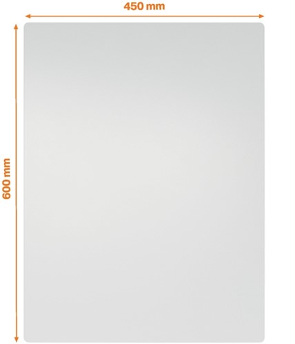 WHITEBOARD NOBO FRAMELOOS MODULAIR MAGNETISCH 60X45CM-9