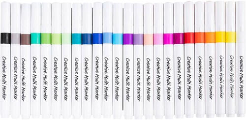 MULTISTIFT CREATIV COMPANY 4MM SET À 24 KLEUREN