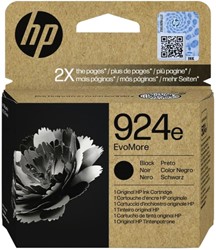 INKTCARTRIDGE HP 4K0V0NE 924E EVOMORE ZWART