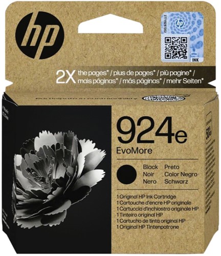 INKTCARTRIDGE HP 4K0V0NE 924E EVOMORE ZWART