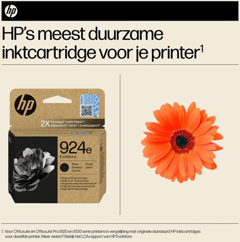 INKTCARTRIDGE HP 4K0V0NE 924E EVOMORE ZWART-2