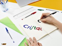 BALPEN BIC CRISTAL MEDIUM BLAUW DOOS À  90+10 GRATIS-3