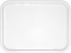 DIENBLAD OLYMPIA KRISTALLON 45X35 CM PP WIT